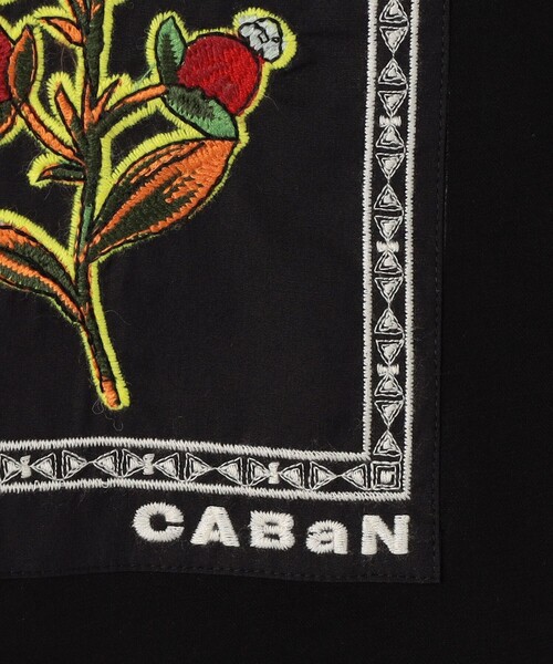 caban（キャバン）の「スビンコットン ビンテージフラワーエンブロイダリーTシャツ（Tシャツ/カットソー・レディース・ブラック系その他/ホワイト系その他・FREE）」の13枚目の写真