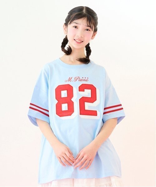 ナンバリングTシャツ（Tシャツ/カットソー）｜mezzo piano