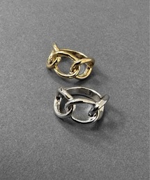 LVEU.（ラブユ.）の「【LVEU.】クロスデザインリング / アクセサリー アクセ 指輪 リング クロス 真鍮 ニッケルフリー 韓国 韓国ファッション モード シルバー ゴールド ZOZOTOWN限定（リング）」