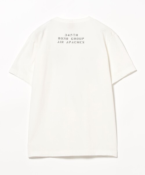 Buzz Rickson's（バズリクソンズ）の「BUZZ RICKSON’S / AIR FORCE T-SHIRT（Tシャツ/カットソー・レディース・ホワイト・SMALL）」の4枚目の写真