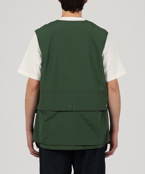 TOMORROWLAND HOME(トゥモローランドホーム)の「KEIMEN NYLON VEST(ベスト・メンズ・カーキ・FREE)」の10枚目の写真