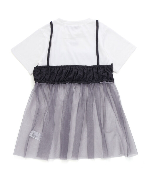 ZIDDY（ジディ）の「シアービスチェドッキングTシャツ(130~160cm)（Tシャツ/カットソー・キッズ・ブラック・130cm/140cm/150cm/FREE）」の9枚目の写真