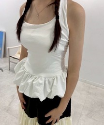 ipugo（イプゴ）の「ipugo/イプゴ バルーンホルダーネック タンクトップ（タンクトップ）」