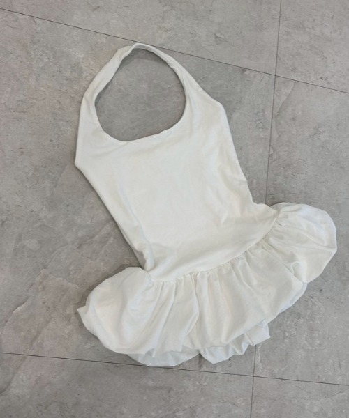 ipugo(イプゴ)の「ipugo/イプゴ バルーンホルダーネック タンクトップ 秋物 秋服 2026年秋冬(タンクトップ・レディース・ホワイト/ブラック・FREE)」の20枚目の写真