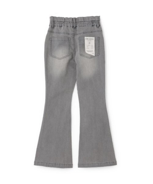 セール】【接触冷感/ひんやり】スタイルアップフレアデニム（デニム