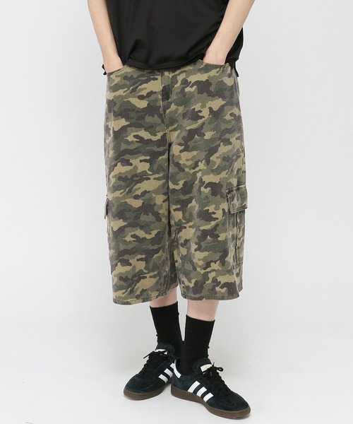 3.3 Field Trip （3.3フィールドトリップ）の「3.3 Field Trip／カーゴバミューダパンツ（カーゴパンツ・メンズ・チャコール/カーキ/ブラック・LARGE/MEDIUM）」の3枚目の写真