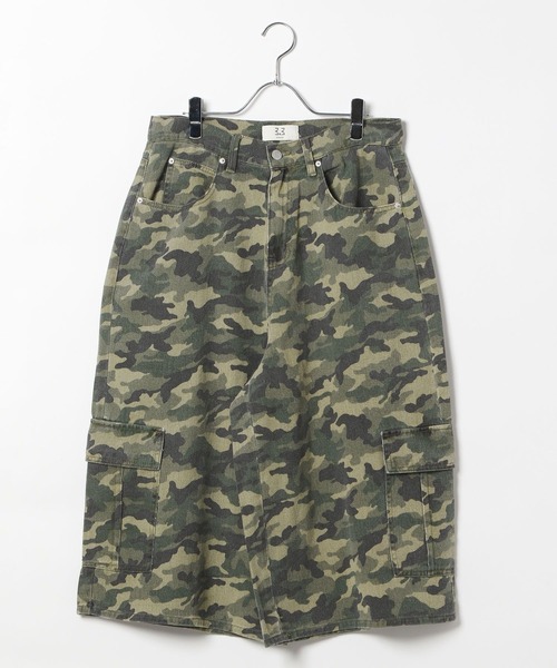 3.3 Field Trip （3.3フィールドトリップ）の「3.3 Field Trip／カーゴバミューダパンツ（カーゴパンツ・メンズ・チャコール/カーキ/ブラック・LARGE/MEDIUM）」の21枚目の写真