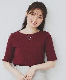 ボルドー」に該当するレディースのTシャツ/カットソー