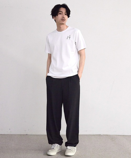 RATTLE TRAP（ラトルトラップ）の「シルケットバックロゴプリントTシャツ（Tシャツ/カットソー・メンズ・ブラック/ホワイト・M/L）」の5枚目の写真