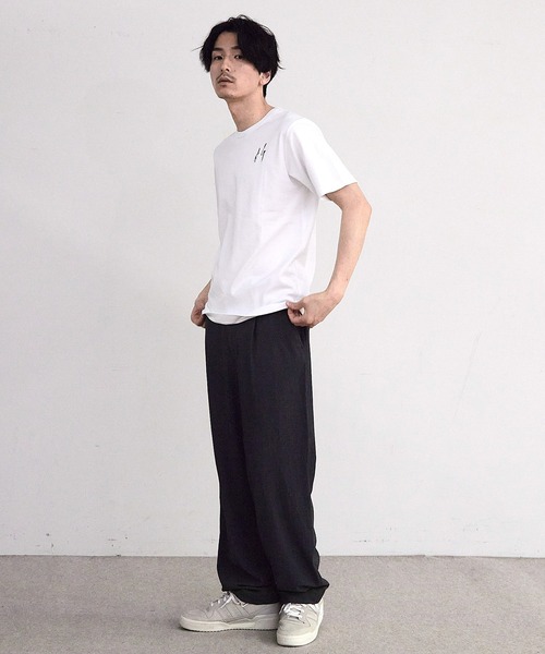 RATTLE TRAP（ラトルトラップ）の「シルケットバックロゴプリントTシャツ（Tシャツ/カットソー・メンズ・ブラック/ホワイト・M/L）」の8枚目の写真