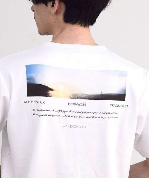 RATTLE TRAP（ラトルトラップ）の「シルケットバックロゴプリントTシャツ（Tシャツ/カットソー・メンズ・ブラック/ホワイト・M/L）」の16枚目の写真