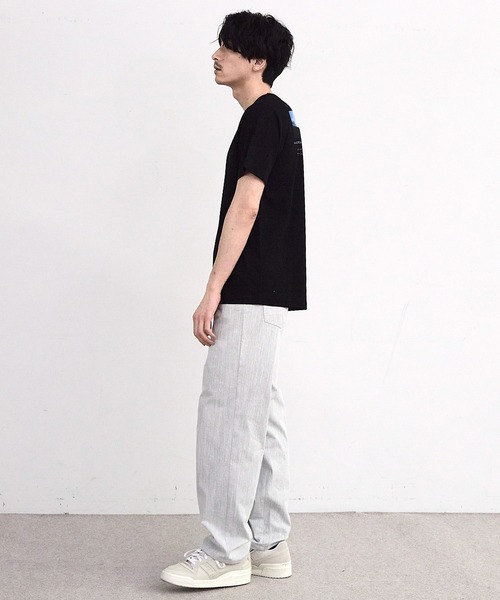 RATTLE TRAP（ラトルトラップ）の「シルケットバックロゴプリントTシャツ（Tシャツ/カットソー・メンズ・ブラック/ホワイト・M/L）」の18枚目の写真