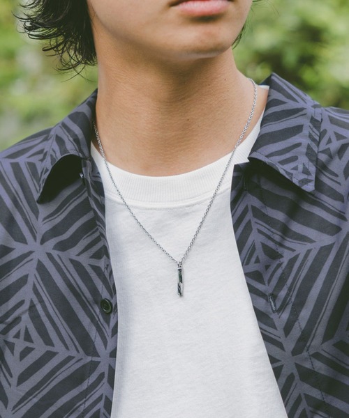 RAGEBLUE（レイジブルー）の「アソートモチーフステンレスネックレス（ネックレス・メンズ・ホワイト/その他1/オフホワイト・FREE）」の14枚目の写真