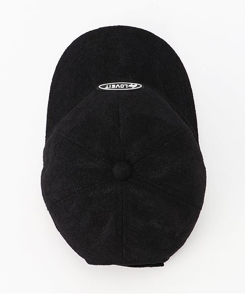 by LOVEiT（バイラビット）の「レースキャップ（キャップ・キッズ・オフホワイト/ブラック・M(54-56cm)/56-58cm）」の7枚目の写真