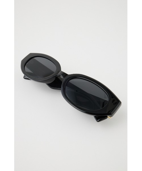 MOUSSY(マウジー)の「WIDE RIM アイウェア(サングラス・レディース・ブラック/ブラウン・FREE)」の8枚目の写真