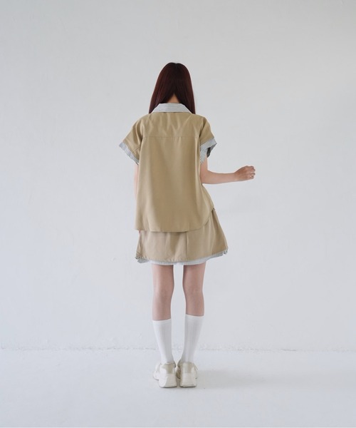 Uenui（ウニュイ）の「【 cunii 】 ユーティリティ カジュアル セットアップ（その他トップス・レディース・ベージュ/ネイビー・FREE）」の13枚目の写真