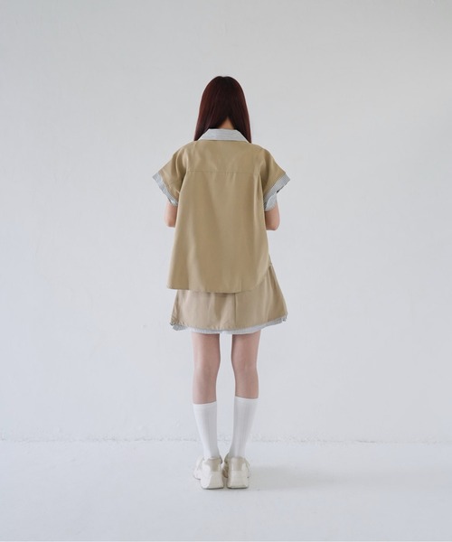 Uenui（ウニュイ）の「【 cunii 】 ユーティリティ カジュアル セットアップ（その他トップス・レディース・ベージュ/ネイビー・FREE）」の14枚目の写真