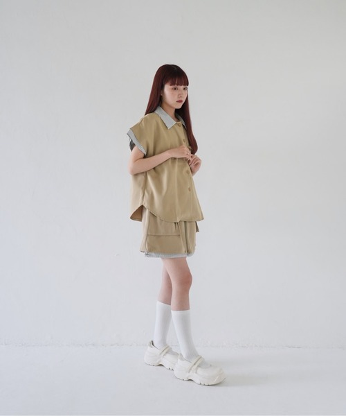 Uenui（ウニュイ）の「【 cunii 】 ユーティリティ カジュアル セットアップ（その他トップス・レディース・ベージュ/ネイビー・FREE）」の19枚目の写真