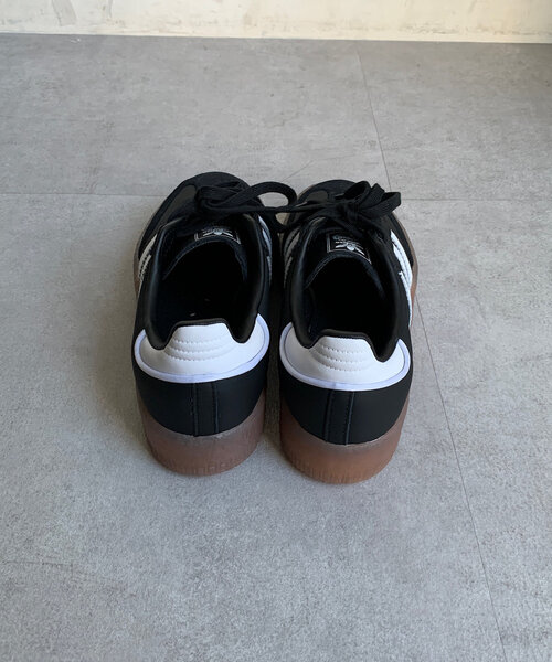 DouDou（ドゥドゥ）の「【adidas/アディダス】SAMBAE W（スニーカー・レディース・ブラック・24cm/24.5cm/23.5cm）」の4枚目の写真