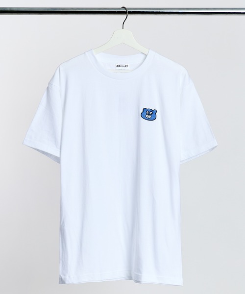 THE BAREFOOT(ベアフット)の「【冬眠できないクマ】クマくんTシャツ WNI(Tシャツ/カットソー・レディース・ホワイト/オフホワイト/ブラック系その他/ブラック・FREE)」の2枚目の写真