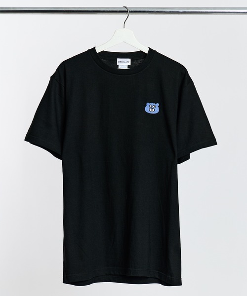 THE BAREFOOT(ベアフット)の「【冬眠できないクマ】クマくんTシャツ WNI(Tシャツ/カットソー・レディース・ホワイト/オフホワイト/ブラック系その他/ブラック・FREE)」の4枚目の写真