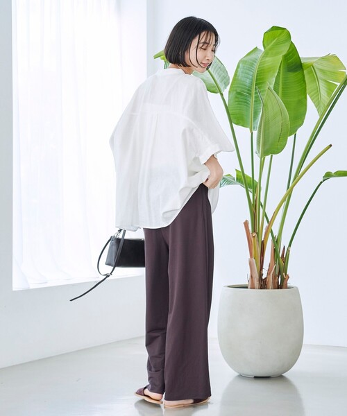【COEN】パンツ　コーエン　カジュアル　ヴィンテージ セール】ヴィンテージカノコイージーワイドパンツ（その他パンツ