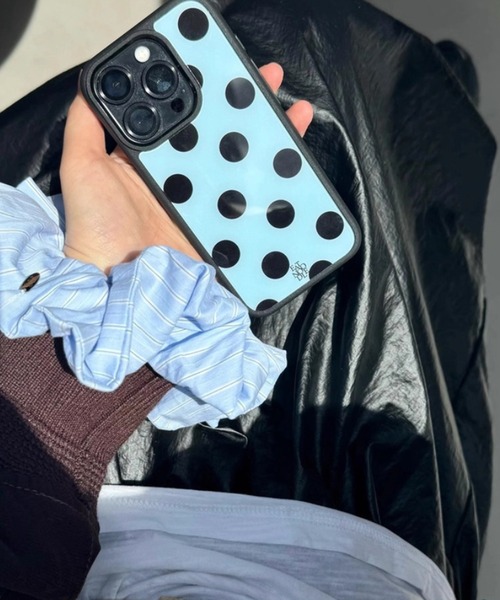 LUON / ポルカドット スマホ ケース iPhoneケース（スマホケース