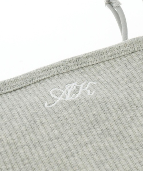 ANAP kids（アナップキッズ）の「刺繍 パッド入り キャミソール【ジュニアお揃い】（キャミソール・キッズ・ホワイト/グレー/ブラック・130cm/120cm/110cm）」の16枚目の写真