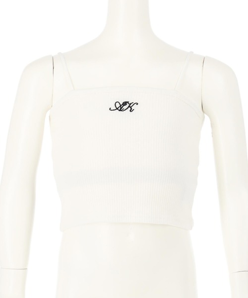 ANAP kids（アナップキッズ）の「刺繍 パッド入り キャミソール【ジュニアお揃い】（キャミソール・キッズ・ホワイト/グレー/ブラック・130cm/120cm/110cm）」の20枚目の写真