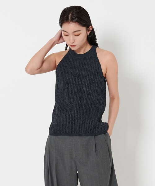 MARW UNITED ARROWSハイネック ショートニット BLACK MARW UNITED ARROWS（マルゥ ユナイテッドアローズ）の「＜MARW