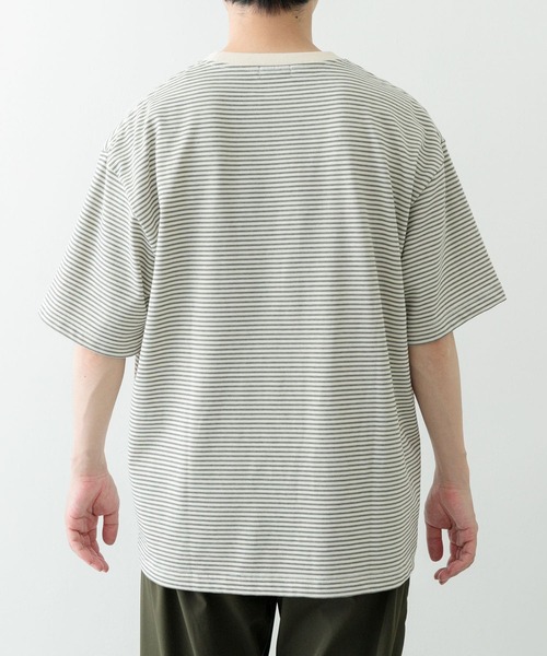 tシャツ ミジンボーダー 半袖Tシャツ レディース bulle de savon tシャツ ミジンボーダー 半袖Tシャツ レディース