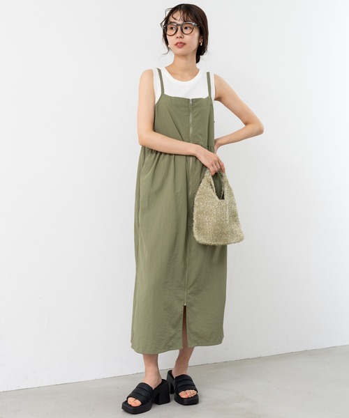 セール】【ANNA LUNA】 フロントジップ が アクセント の
