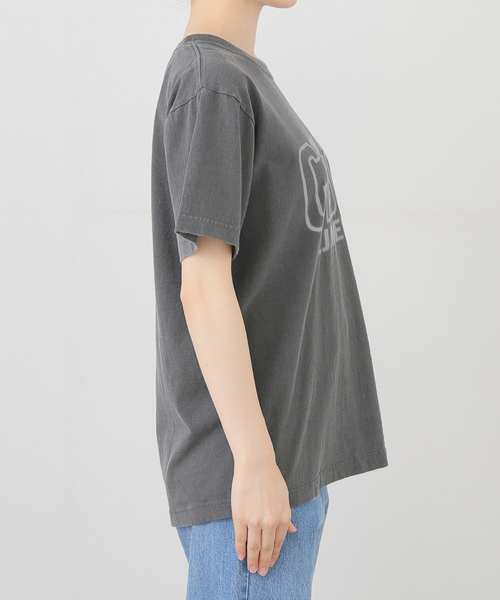 jj mercer（ジェイジェイマーサー）の「【J.J.Mercer / ジェイジェイマーサー】 プリントT（Tシャツ/カットソー・レディース・ホワイト/ライトグレー・MEDIUM）」の12枚目の写真