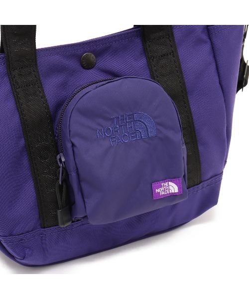 THE NORTH FACE PURPLE LABEL（ザ ノースフェイス パープルレーベル）の「THE NORTH FACE PURPLE LABEL CORDURA Nylon Shoulder Tote Bag / ザ・ノース・フェイス パープルレーベル コーデュラ ナイロン ショルダー トート バッグ（トートバッグ・メンズ・ブラック/パープル・ONE SIZE）」の7枚目の写真
