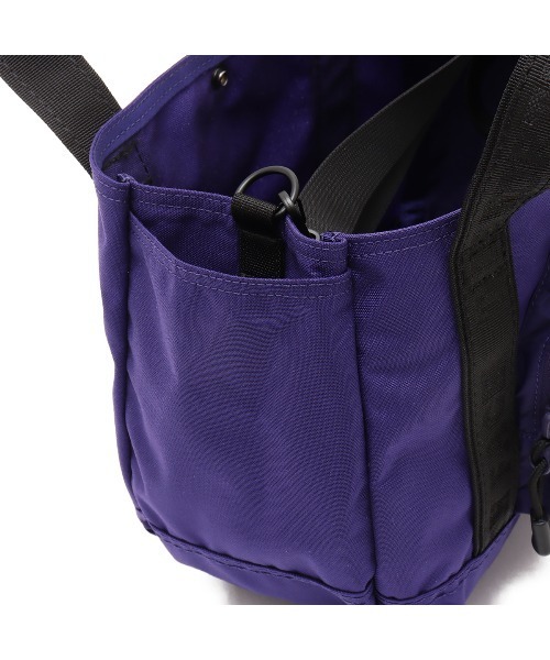 THE NORTH FACE PURPLE LABEL（ザ ノースフェイス パープルレーベル）の「THE NORTH FACE PURPLE LABEL CORDURA Nylon Shoulder Tote Bag / ザ・ノース・フェイス パープルレーベル コーデュラ ナイロン ショルダー トート バッグ（トートバッグ・メンズ・ブラック/パープル・ONE SIZE）」の8枚目の写真