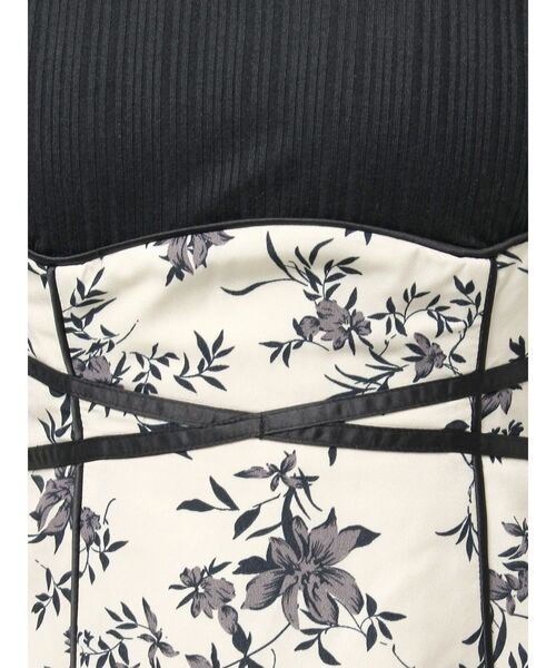 EATME（イートミー）の「フラワーマーメイドワンピース（ワンピース・レディース・オフホワイト/ブラック/ブラウン・SMALL/MEDIUM）」の7枚目の写真