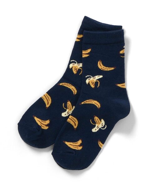 BREEZE(ブリーズ)の「BOYSポップソウガラソックス(ソックス/靴下・キッズ・チェック/マスタード/ネイビー/ピンク/アイボリー・15 /18/21)」の1枚目の写真