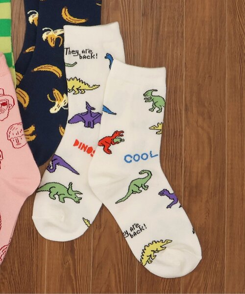 BREEZE(ブリーズ)の「BOYSポップソウガラソックス(ソックス/靴下・キッズ・チェック/マスタード/ネイビー/ピンク/アイボリー・15 /18/21)」の2枚目の写真