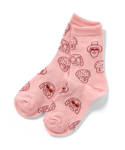 BREEZE(ブリーズ)の「BOYSポップソウガラソックス(ソックス/靴下・キッズ・チェック/マスタード/ネイビー/ピンク/アイボリー・15 /18/21)」の7枚目の写真