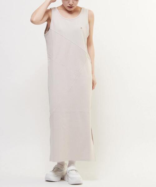 CONVERSE TOKYO(コンバーストウキョウ)の「2WAY SWITCHING PANEL RIB DRESS(ワンピース・レディース・ピンク/ベージュ/チャコールグレー・FREE)」の19枚目の写真