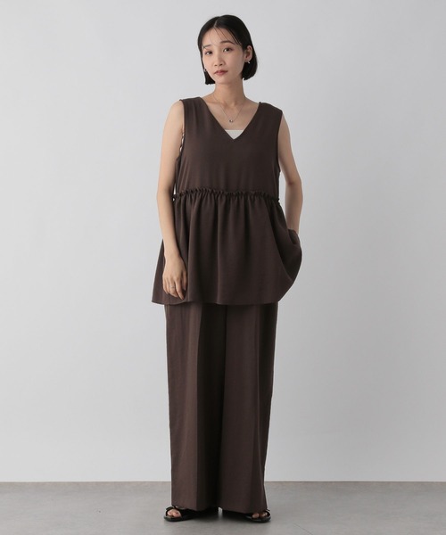 セール】ペプラムオールインワン 571556（サロペット/オーバーオール