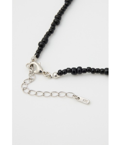 SLY（スライ）の「RIBBON MOTIF N/C リボンモチーフ ネックレス（ネックレス・レディース・ホワイト/ブラック・FREE）」の9枚目の写真