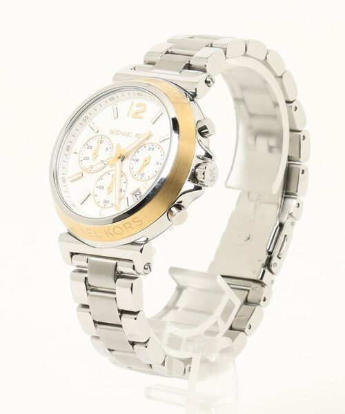 MICHAEL KORS(マイケルコース)の「MAREN オーバーサイズ シルバートーン ウォッチ(アナログ腕時計・レディース・その他・FREE)」の1枚目の写真
