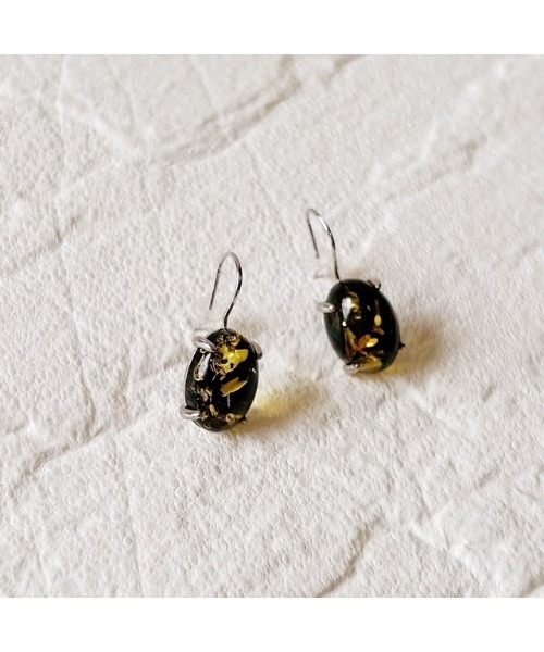 tone(トーン)の「【mastea】シルバー925/琥珀大粒ピアス2(MA)(ピアス(両耳用)・レディース・A・FREE)」の7枚目の写真