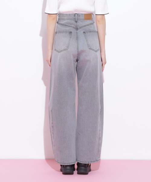 JILL by JILL STUART(ジルバイジルスチュアート)の「◇ビジュートッピングデニムパンツ(デニムパンツ・レディース・ブラック/ブルー・SMALL/MEDIUM)」の13枚目の写真