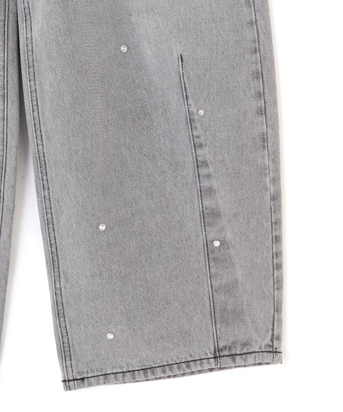 JILL by JILL STUART(ジルバイジルスチュアート)の「◇ビジュートッピングデニムパンツ(デニムパンツ・レディース・ブラック/ブルー・SMALL/MEDIUM)」の6枚目の写真