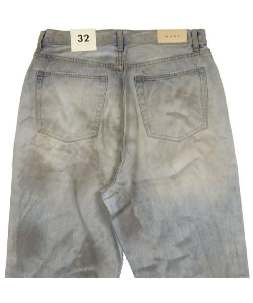 mnml（ミニマル）の「【mnml】ULTRA BAGGY DESTROYED DENIM [I]（デニムパンツ・メンズ・ブルー・29/30/32/34/36/38/28）」の4枚目の写真