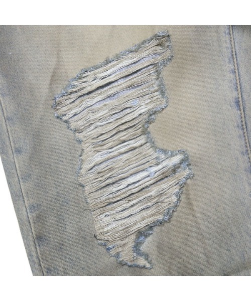 mnml（ミニマル）の「【mnml】ULTRA BAGGY DESTROYED DENIM [I]（デニムパンツ・メンズ・ブルー・29/30/32/34/36/38/28）」の7枚目の写真