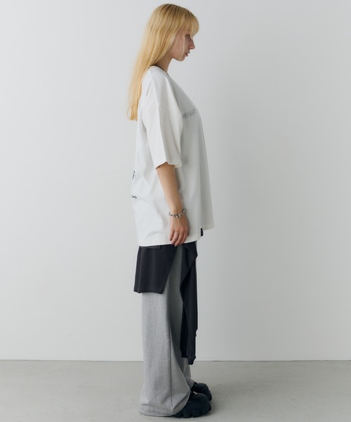 AIVER(アイバー)の「Johann×AIVER S/S TEE(Tシャツ/カットソー・メンズ・ブラック/ホワイト・LARGE/MEDIUM/SMALL)」の14枚目の写真