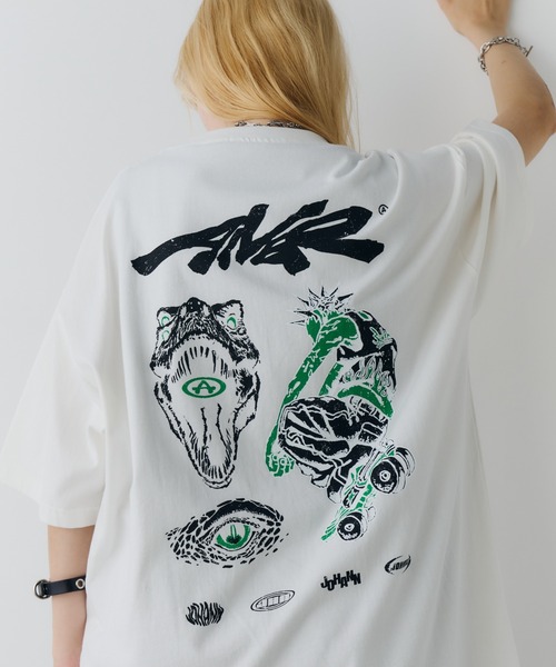 AIVER(アイバー)の「Johann×AIVER S/S TEE(Tシャツ/カットソー・メンズ・ブラック/ホワイト・LARGE/MEDIUM/SMALL)」の9枚目の写真